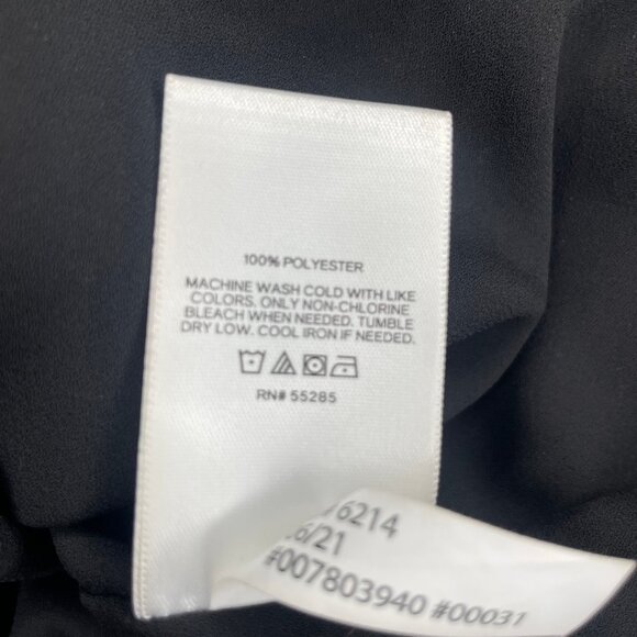 Express Tiger Zebra Animal Print Chiffon Ruffle Cut Out Back Mini Dress Sz M - Picture 14 of 15